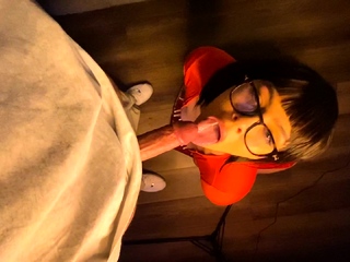 Amateur BJ Oral POV Blowjob Cumshot