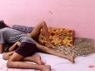 Amateur Indian skinny teen get an anal creampie right after a