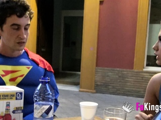 Amateur redhead masturbates then provides a blowjob