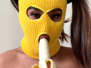 Close up teen foot worship