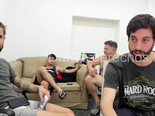 Cock Sharing Gay Group Sex