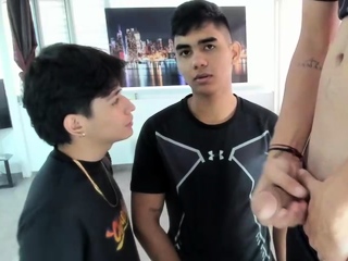 Cute amateur twink initial time gay anal fuck in van