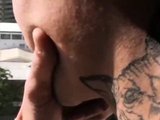 Cute latino teen guy under no circumstances had a blowjob