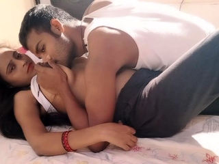 Genuine married Indian couple sex show with creampie ending