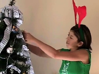 Trixie shows off her hole