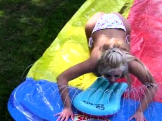 Blonde slut provides hardcore blowjob