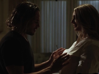 Bosomy MILF in stockings and higher heels fucked in kitchen