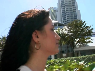 British brunette smaller tits teen choose up on street for porn