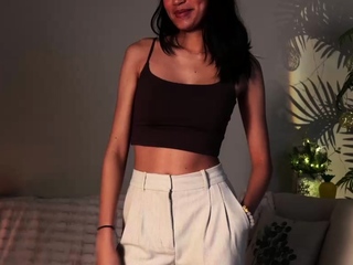 Brunette babe chelsea french solo masturbation