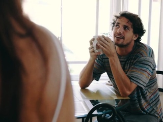 Busty boobjob cougar slut deepthroats and rides dude