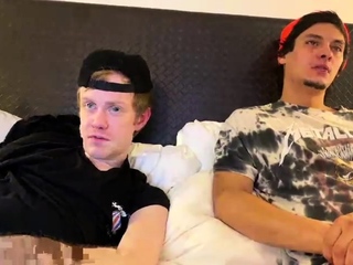 Cute amateur twink initial time gay anal fuck in van