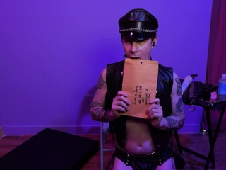 Femdom MILF offers masturbates with panty sub on webcam