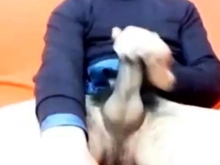 Italian Str8 Guy with Huge Cock cums on cam 118