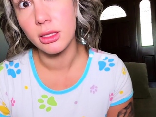 Slutty tattooed stepdaughter POV rides stepdaddy cock