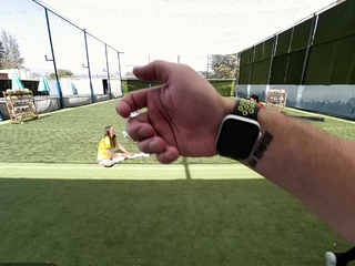 VR Bangers Group of horny babes seducing coach VR Porn