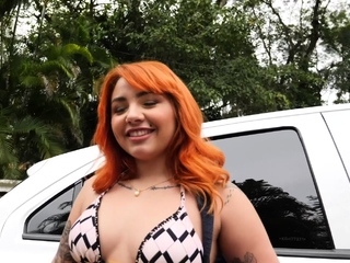 Ass fuck of a tiny beginner latina teen