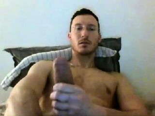 Attractive Str8 Frenchy Shooter with Large Veiny Uncut Cock Cums213