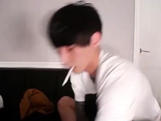 Beginner asian cocksucker teen