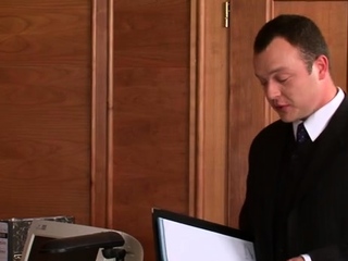 Chap tied up and his booty destroyed in tough femdom fetish