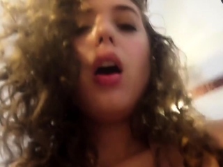 Czech newbie blowjob and fucking POV in public