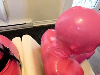 Lovely fetish anus actions with latex and bdsm