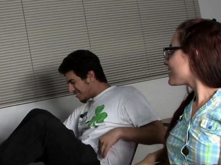 Mate fills younger Angelina Castro and fucks her exhausting