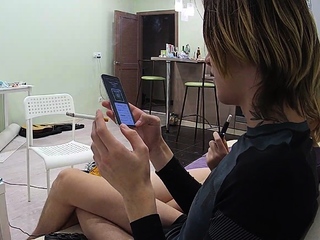 Newbie lesbians going wild on webcam