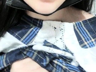 Nice Large Boobs On Masturbating Redhead