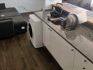 Selfmade cuckold with maid