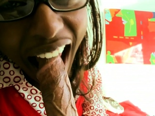 Sensual brunette Ardour enjoys being drilled