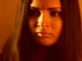 Attractive Stomach Dancing Brunette Honey