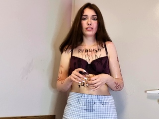 Bitch offers wam blowjob and handjob in pov scene