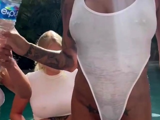 Blond babe out of doors anal intercourse