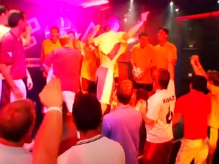 Boyz solely social gathering turns right into a homo orgy with ripped males