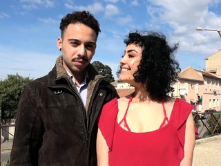 French couple, Azylis and Aaron, do it exhausting