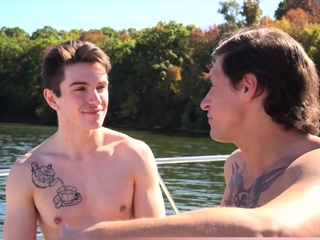 His uncle is wealthy and have a giant yacht