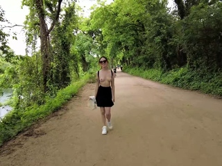 Marletta sizzling novice babe outside