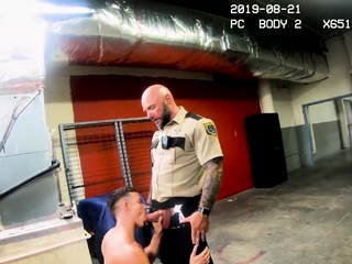Self actual cops with boners homosexual first time That