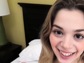 Teen ucks cock POV fashion