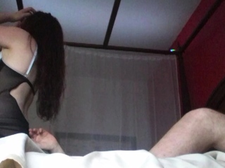 Home made newbie pov blowjob with cumshot