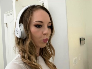 Horny Maid Lily Larimar Will get Caught Masturbating and