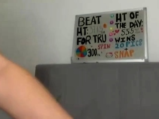 Scorching Blonde Babe Solo Masturbation