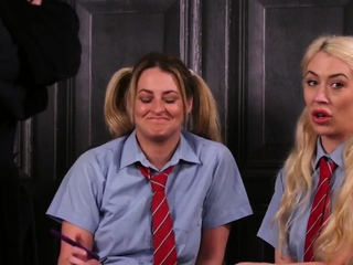 Voyeur CFNM faculty slut teasing jerker