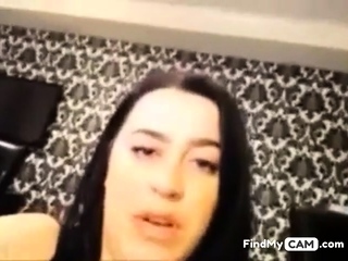 Busty Leanne Crow Teases On Webcam