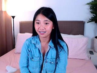 Fairly Japanese teen solo masturbation Uncensored