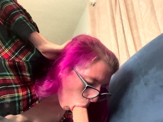 Furry beginner solo toy fuck