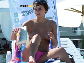 Nudist teenagers caught on a hidden digital camera