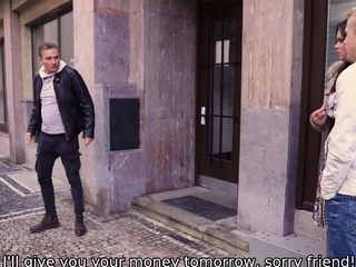 CUCK4K. Spouse with massive tits enjoys anal with a stranger