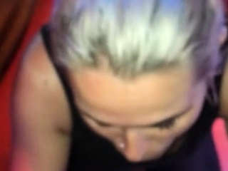 MILF POV Massive Cock Blowjob