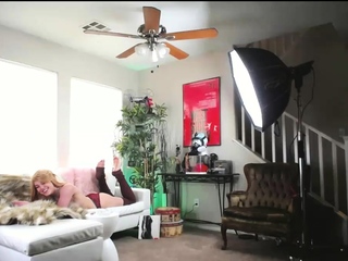 Newbie striptease and Solo masturbation